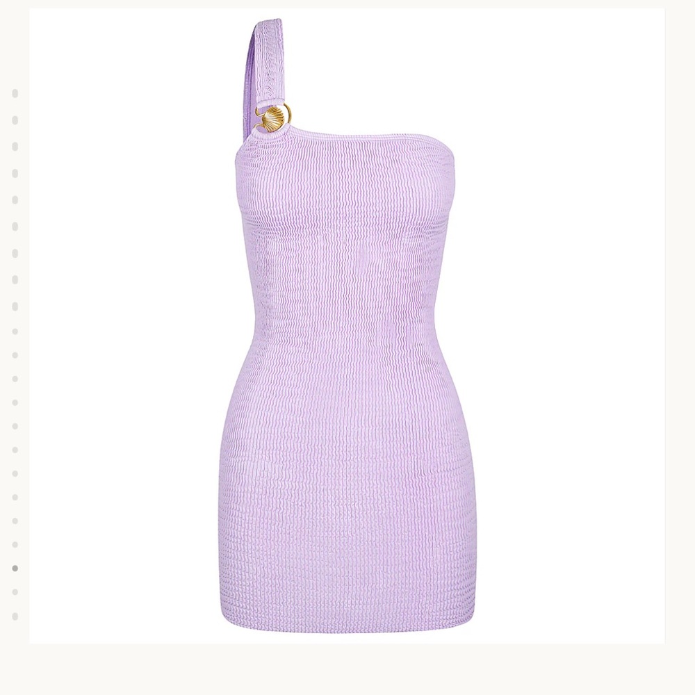 CLEONIE Pacific Mini Dress Lilac